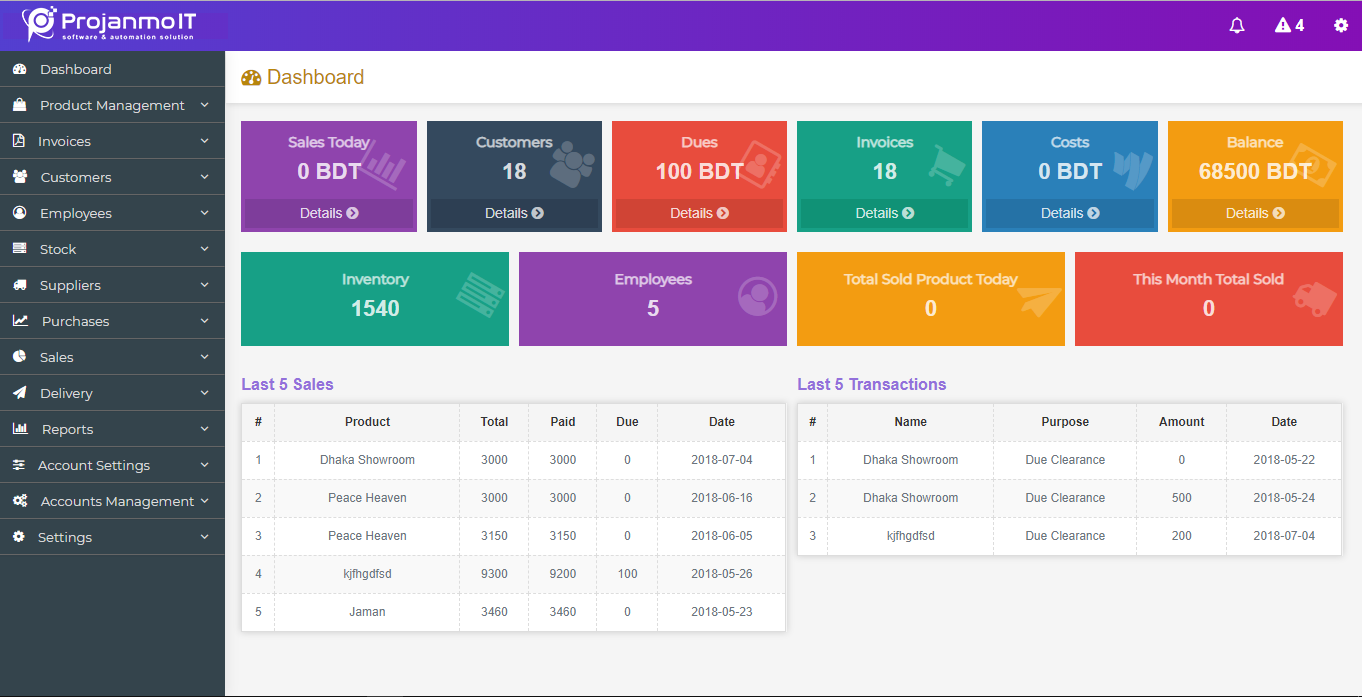 POS software in Bangladesh